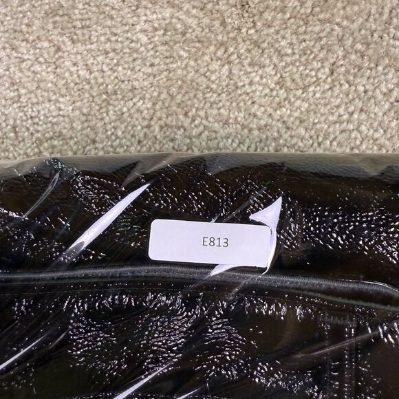 Express Womens Pants Size 4 Straight Leg Super High Rise Faux Leather Black E813 - Picture 13 of 13